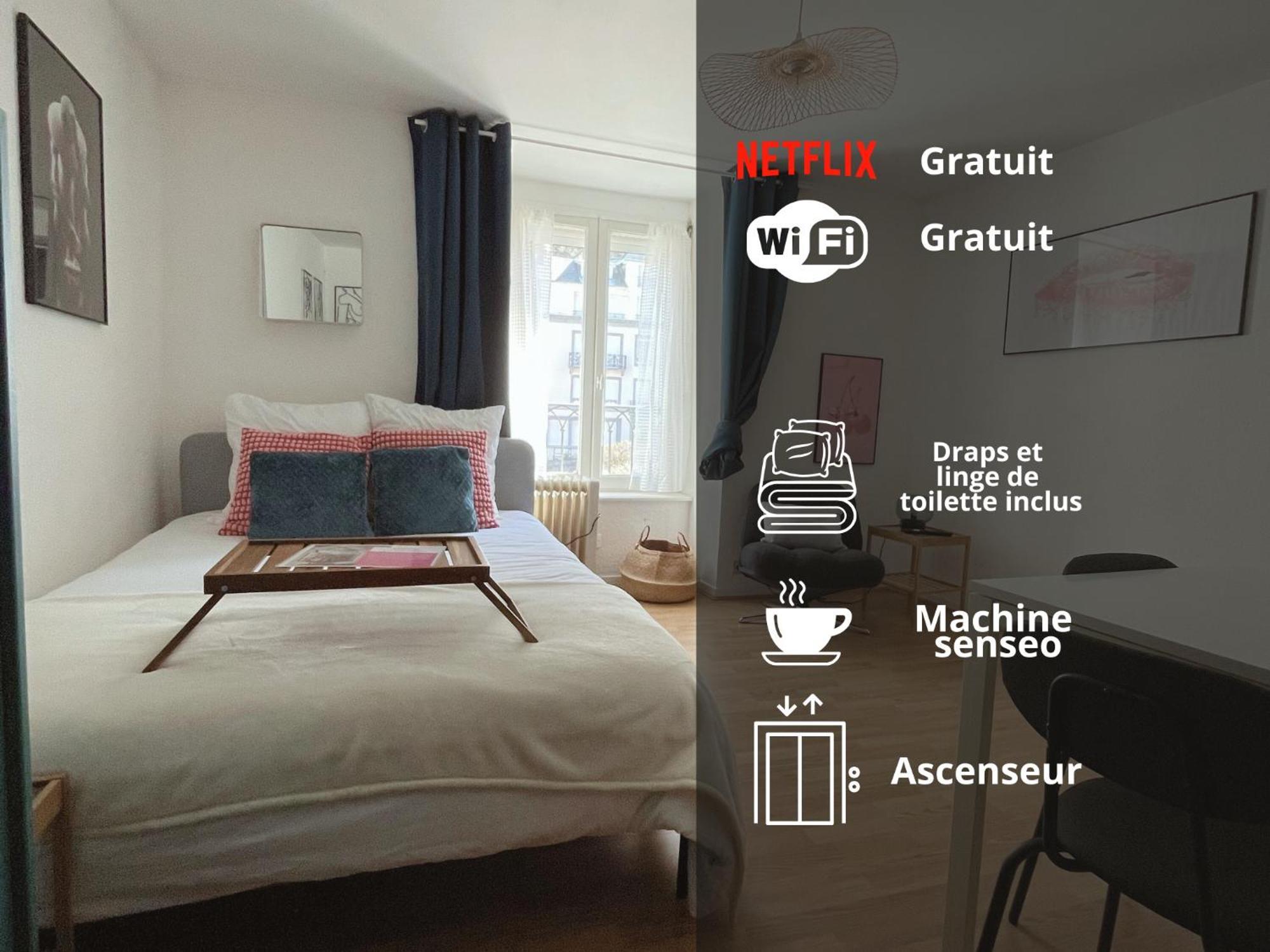 La Bonbonniere Centre Ville - Thermes - Netflix Mont-Dore Exterior foto